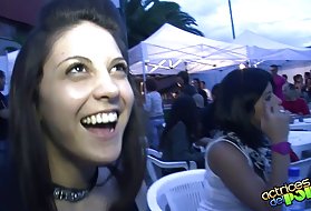 Porno videoer, stor sort en el salon erotico de barcelona