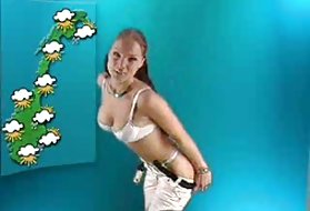 Vejret girl strips helt ned-tv cam pige porno video i 3