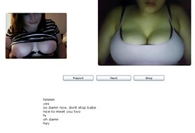 Store bryster på chatroulette, 22. november. i 2010 chatroulette store