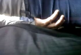 Porn star pige til at nyde pik gnide city bus